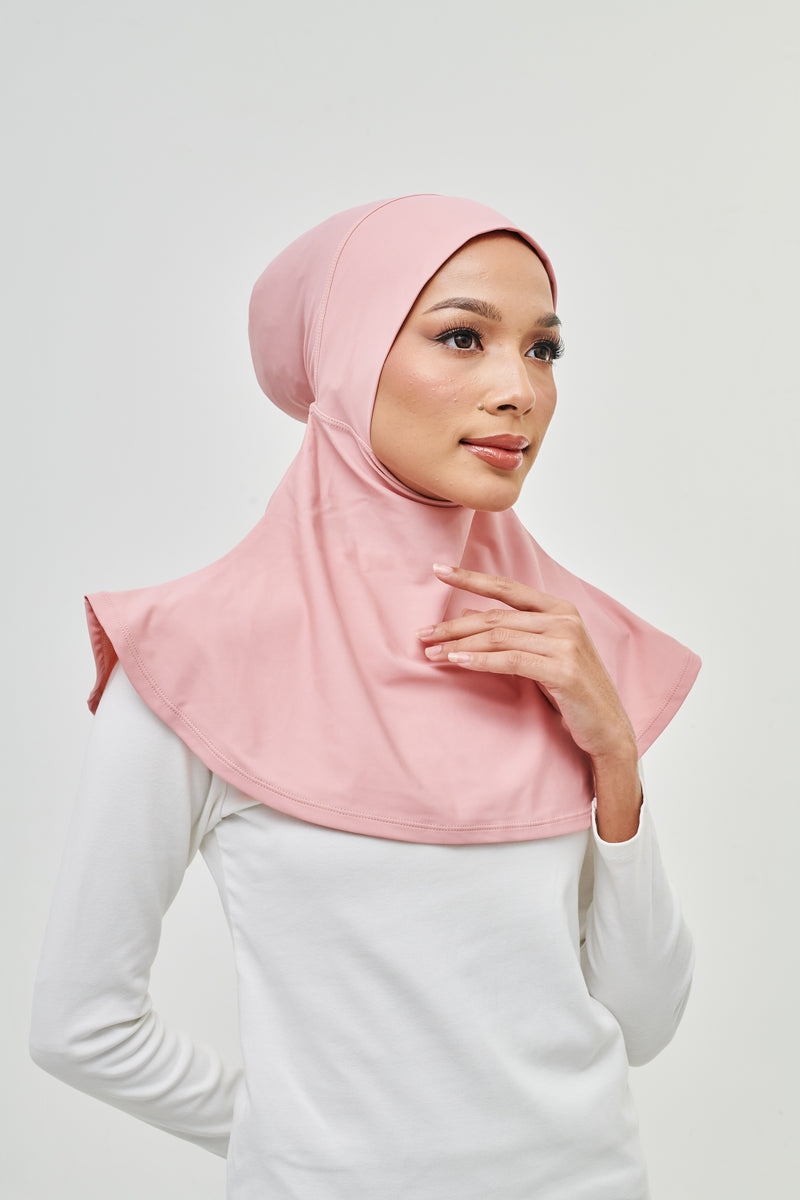 Swim Hijab - Dusty Pink