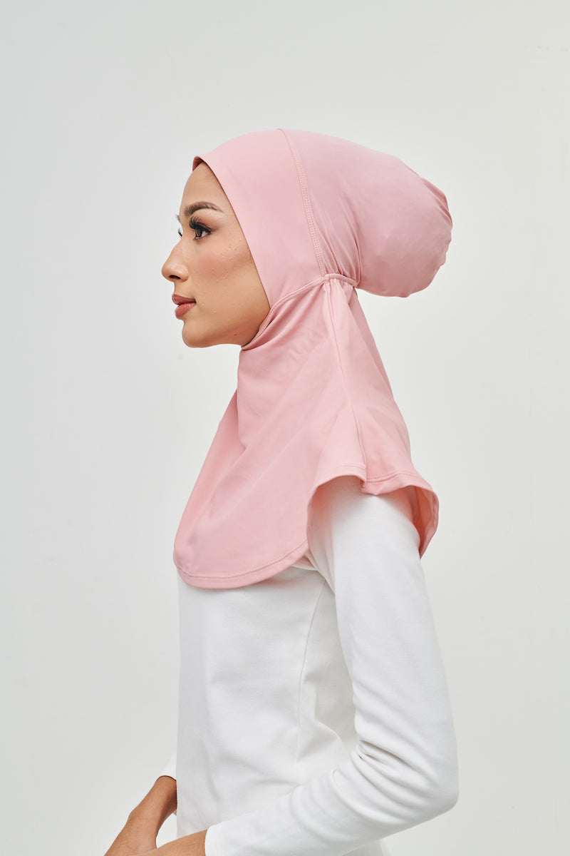 Swim Hijab - Dusty Pink