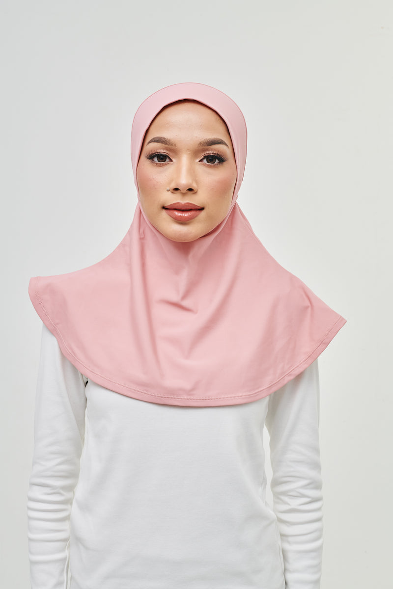 Swim Hijab - Dusty Pink