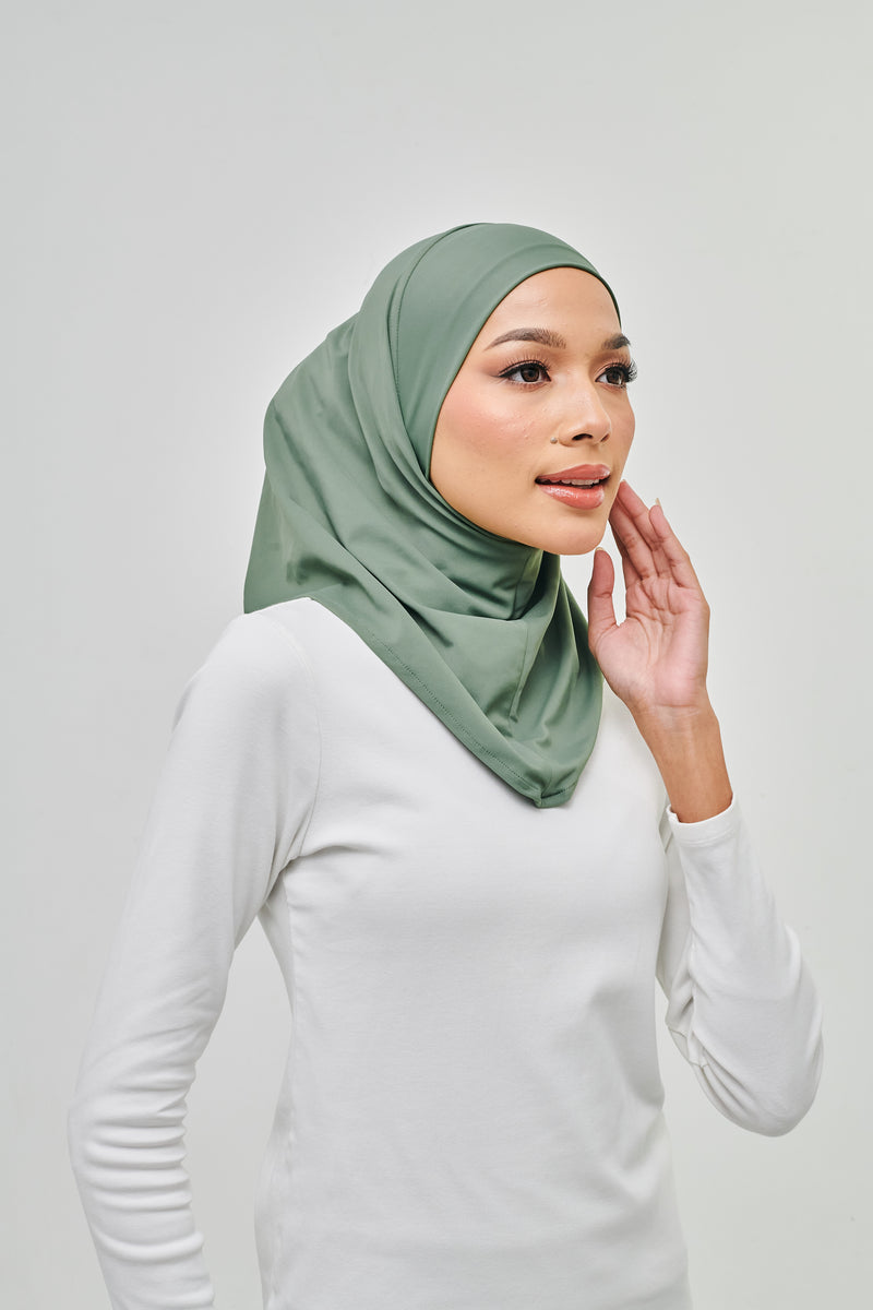 Swim Hijab 2.0 - Hunter Green