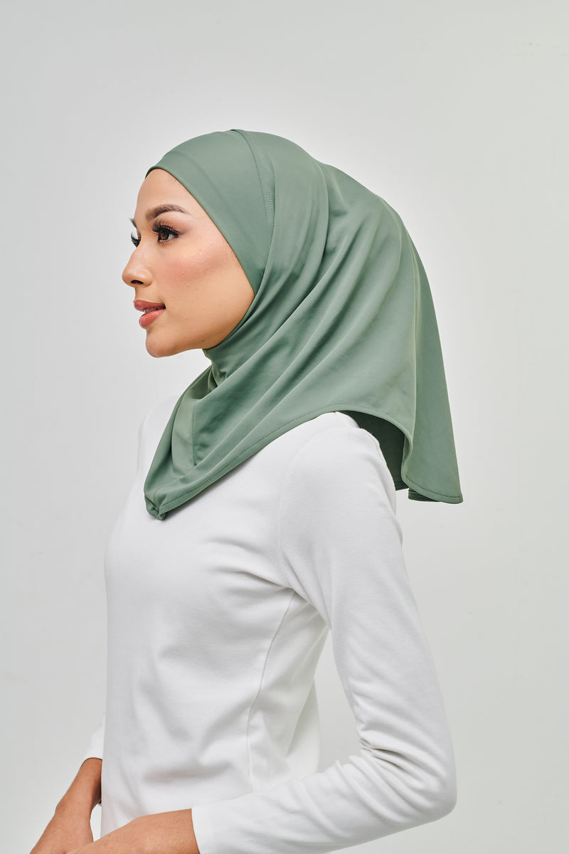 Swim Hijab 2.0 - Hunter Green