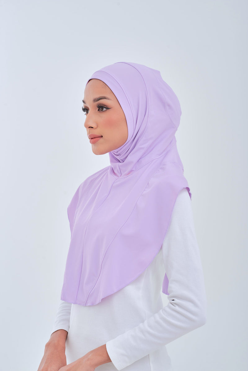 Maxi Swim Hijab - Lavender