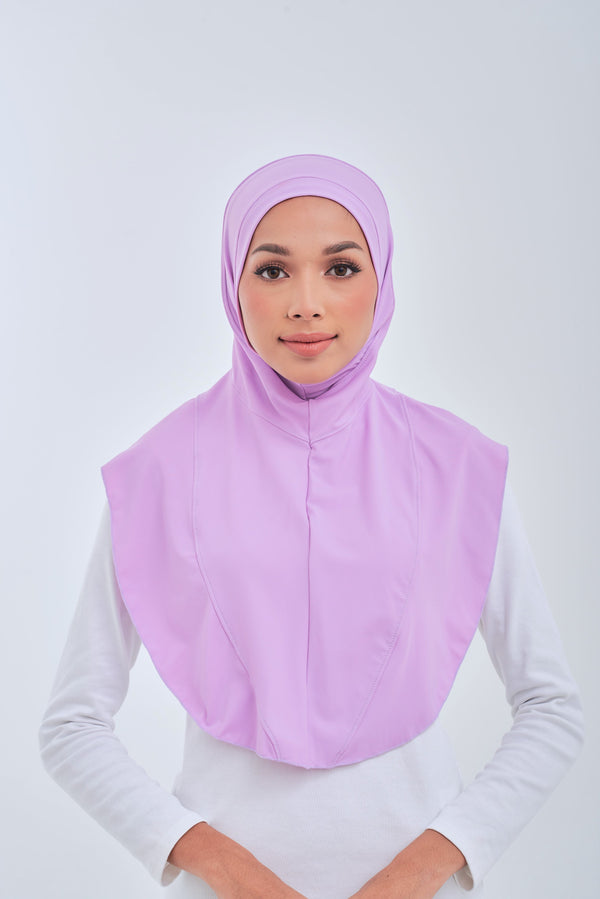 Maxi Swim Hijab - Lilac