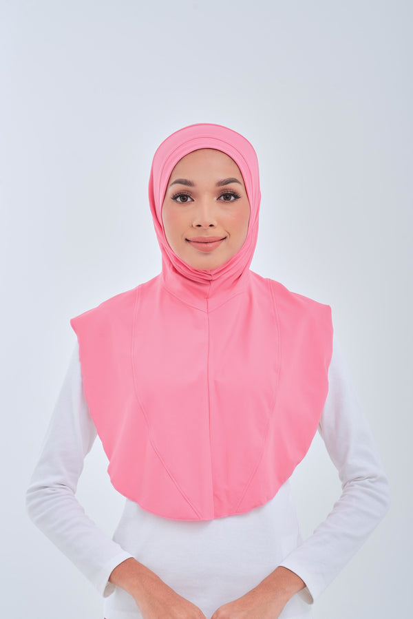 Maxi Swim Hijab - Bubblegum