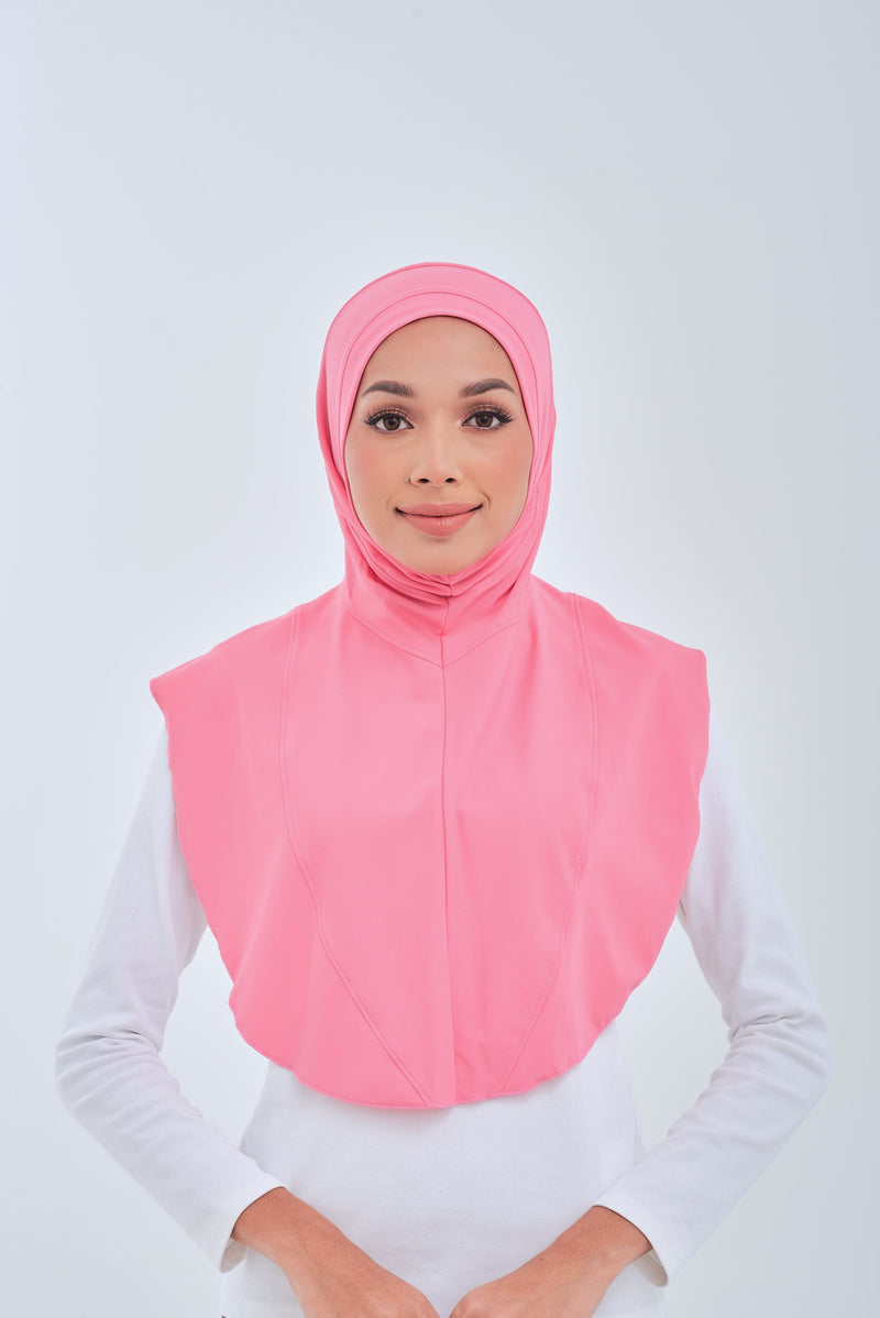 Maxi Swim Hijab - Bubblegum