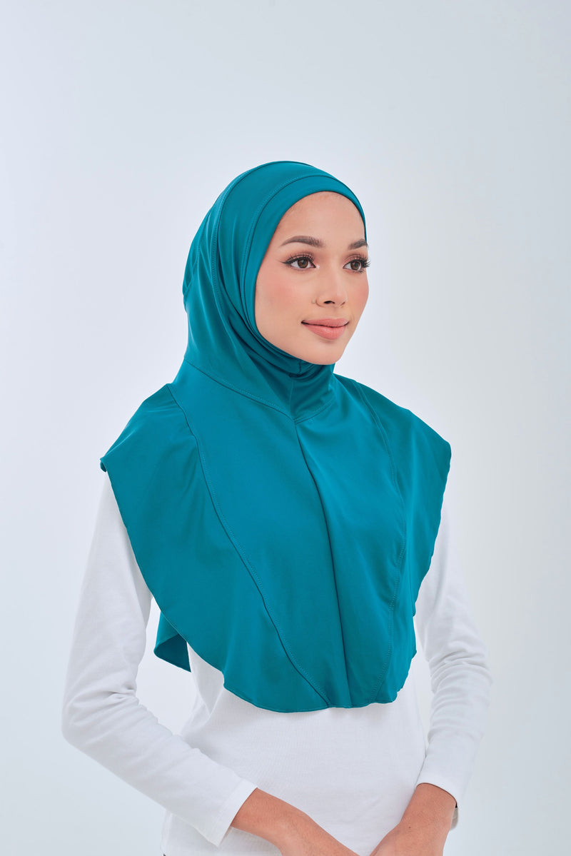 Maxi Swim Hijab - Dark Green