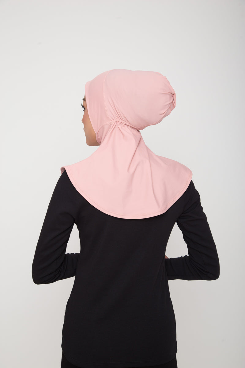 Swim Hijab - Dusty Pink