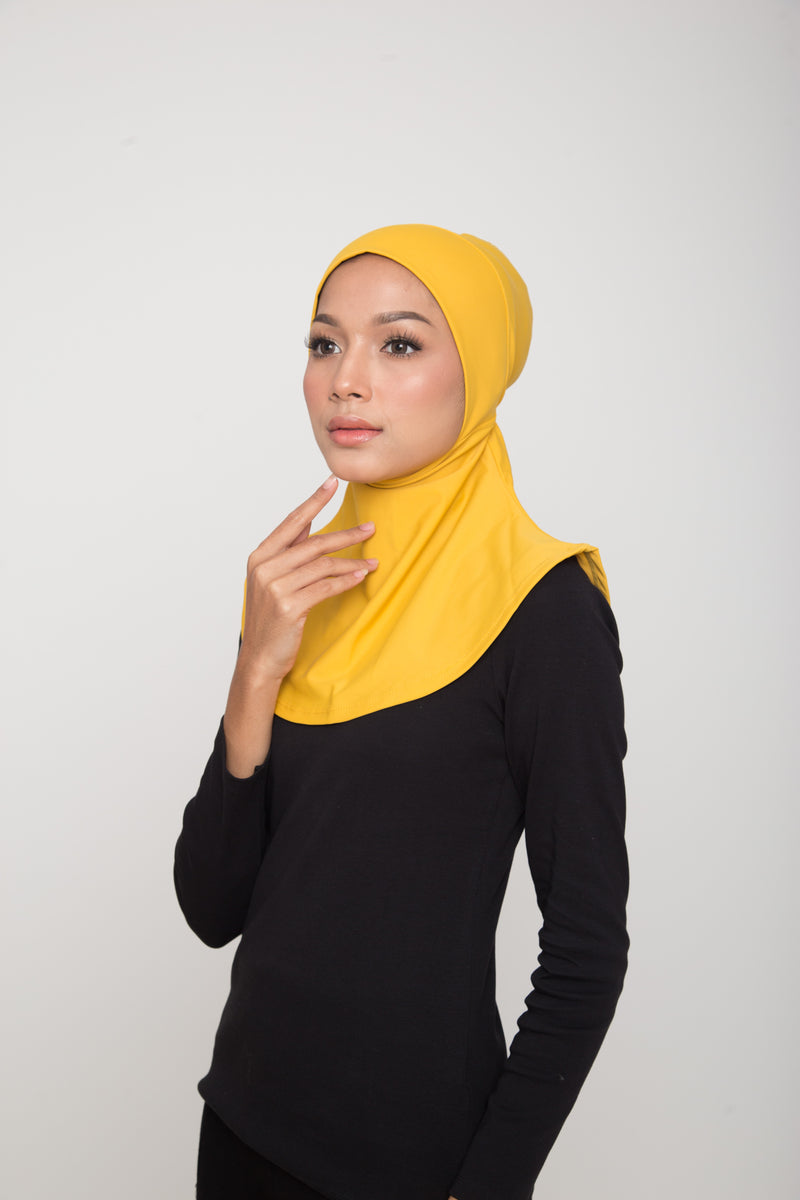 Swim Hijab (CLEARANCE) - Yellow